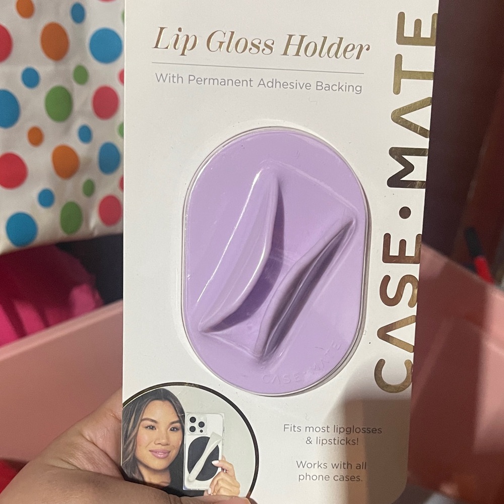 Case-Mate Lavender Lip Gloss Holder